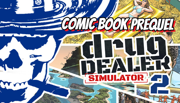 Drug Dealer Simulator 2: New Life - A Comic Book Prequel Steam capsule image