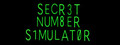 Secret Number Simulator