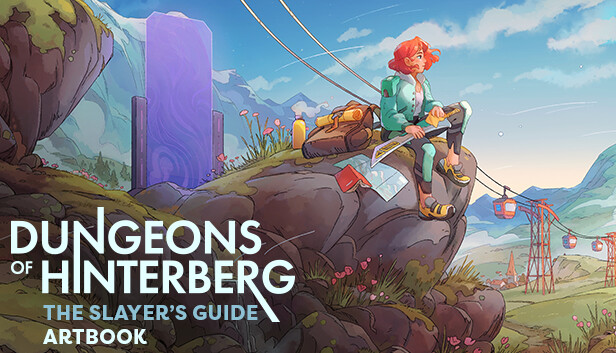 Dungeons of Hinterberg - The Slayer's Guide Artbook Steam capsule image