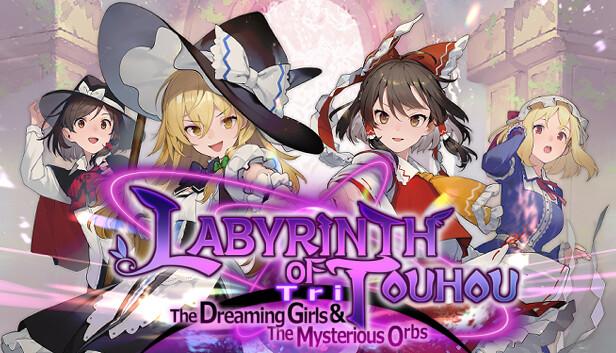 Labyrinth of Touhou Tri -The Dreaming Girls & The Mysterious Orbs- Steam capsule image