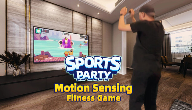 Sports Party Motion Sensing Fitness Game Steam capsule image