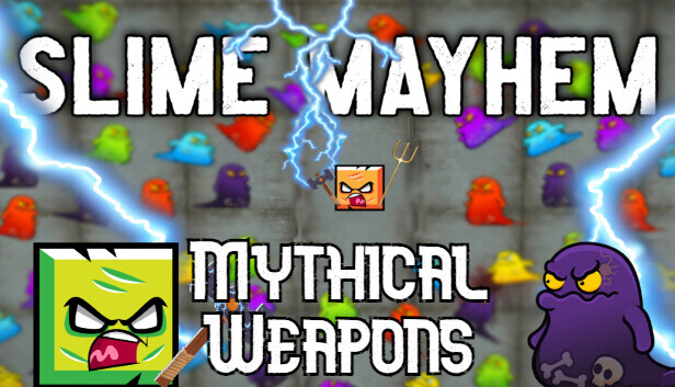 Slime Mayhem - Mythical Weapons Steam capsule image