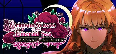Crimson Waves on the Emerald Sea: Amaranthine Moon
