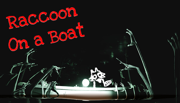 Raccoon on a boat Steam capsule image
