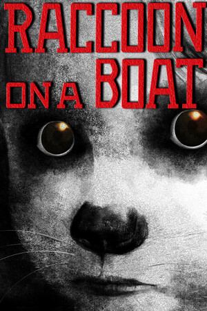 Raccoon on a boat cover art