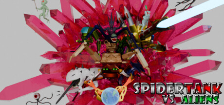 Spider-Tank  vs Aliens Steam header image