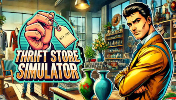 Thrift Store Simulator Steam capsule image