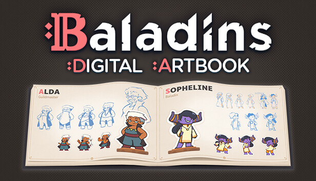 Baladins Artbook Steam capsule image