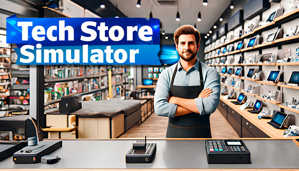 Tech Store Simulator Steam capsule image