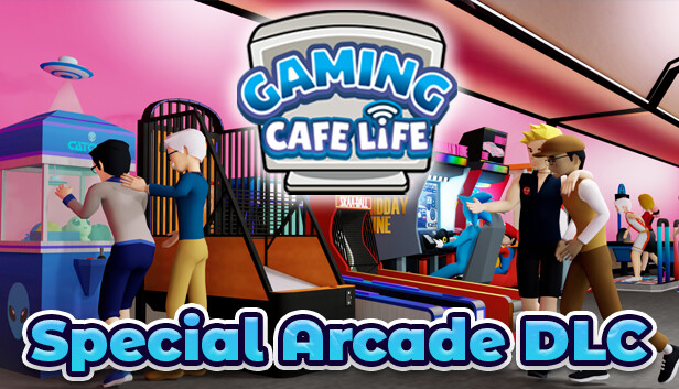 Gaming Cafe Life - Special Arcade DLC Steam capsule image