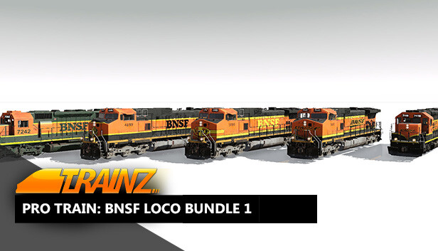 Trainz 2019 DLC - Pro Train: BNSF Loco Bundle 1 Steam capsule image