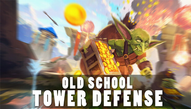 Old School Tower Defense Steam capsule image