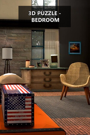 3D PUZZLE - Bedroom cover art