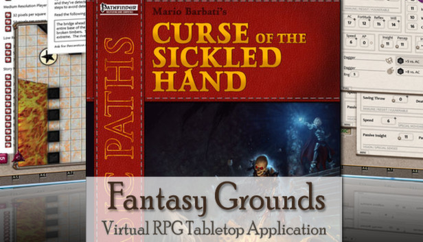 Fantasy Grounds - PFRPG Curse of the Sickled Hand Steam capsule image