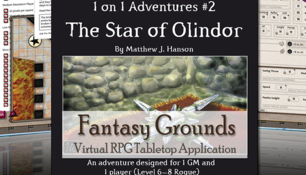 Fantasy Grounds - 3.5E/PFRPG 1 on 1 Adventure #2 The Star of Olinder Steam capsule image