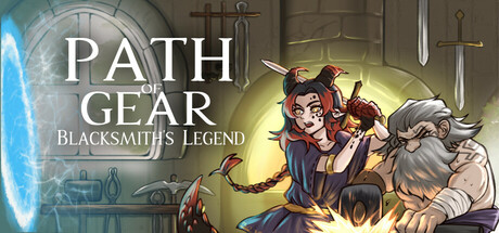 Path of Gear: Blacksmith's Legend Steam header image