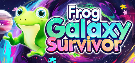 Frog Galaxy Survivor Steam header image
