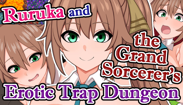 Ruruka and the Grand Sorcerer's Erotic Trap Dungeon Steam capsule image