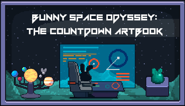 Bunny Space Odyssey: The countdown Artbook Steam capsule image
