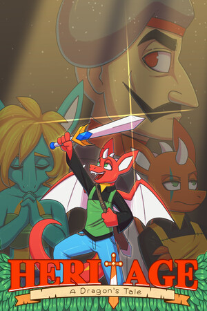 Heritage - A Dragon's Tale cover art