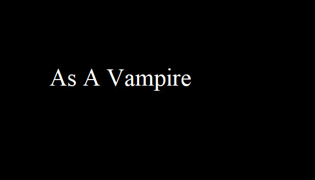 As A Vampire Steam capsule image