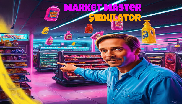 Market master Simulator Steam capsule image