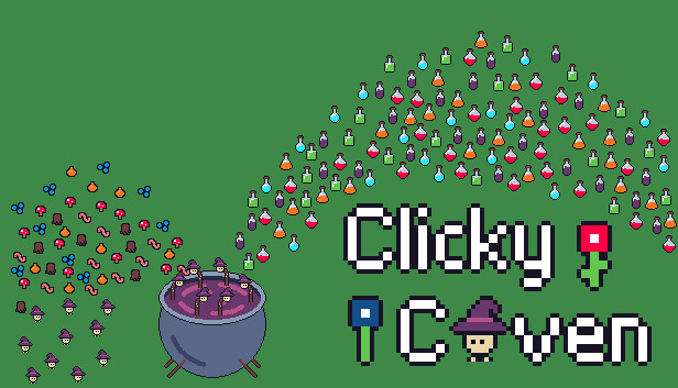 Clicky Coven Steam capsule image