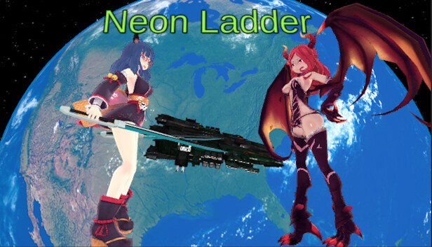 Neon Ladder Steam capsule image