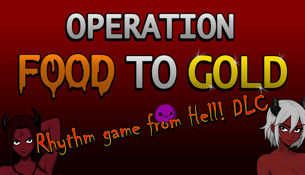 Operation Food to Gold - Rhythm game from Hell! Steam capsule image