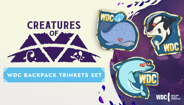 Creatures of Ava: WDC Charity Backpack Trinkets Set Steam capsule image