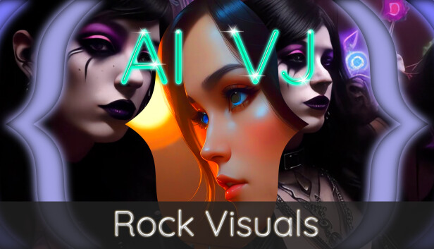 AI-VJ - Rock Visuals Steam capsule image
