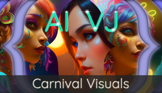AI-VJ - Carnival Visuals Steam capsule image