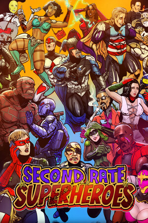 Second Rate Superheroes cover art