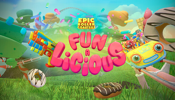 Epic Roller Coasters - Fun-A-Licious Steam capsule image