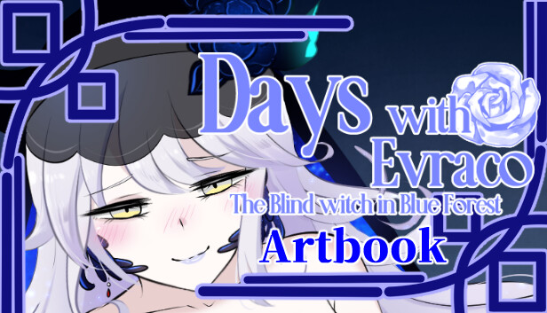 Days with Evraco: The Blind witch in Blue Forest DLC- Artbook Steam capsule image