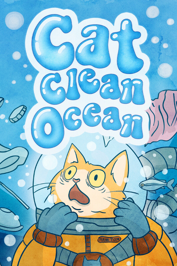 Cat Clean Ocean