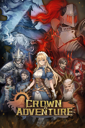 Crown and Adventure mobile game logo