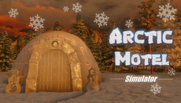 Arctic Motel Simulator Steam capsule image