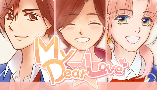 MY DEAR☆LOVE: A Shojo-Inspired Otome Sim/Visual Novel Steam capsule image