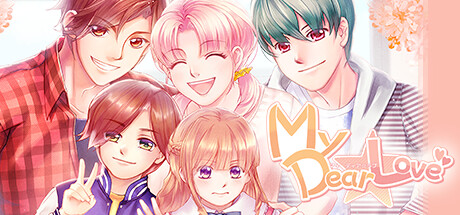 MY DEAR☆LOVE: A Shojo-Inspired Otome Sim/Visual Novel Steam header image