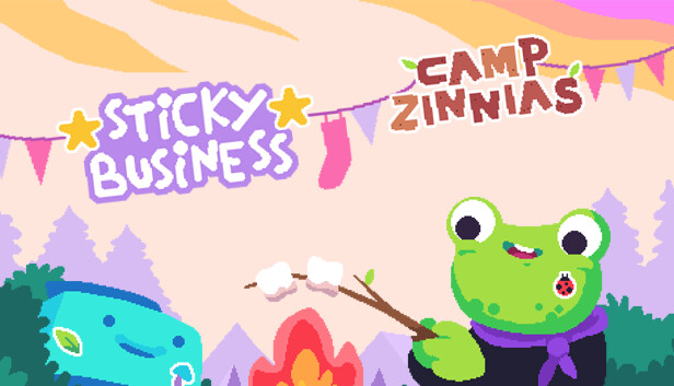 Sticky Business: Camp Zinnias Steam capsule image