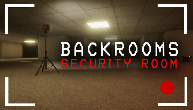 Backrooms Security Room Steam capsule image