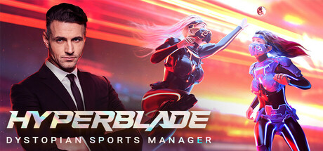 HyperBlade 2050 - Dystopian Sports Manager header image