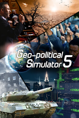 Geo-Political Simulator 5 mobile game logo