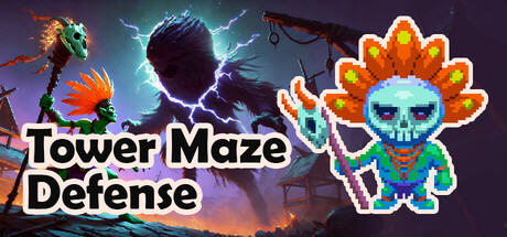 Tower Maze Defense Steam header image