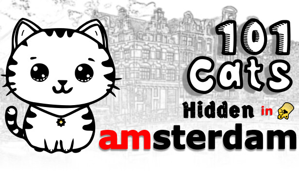 101 Cats in Amsterdam Steam capsule image