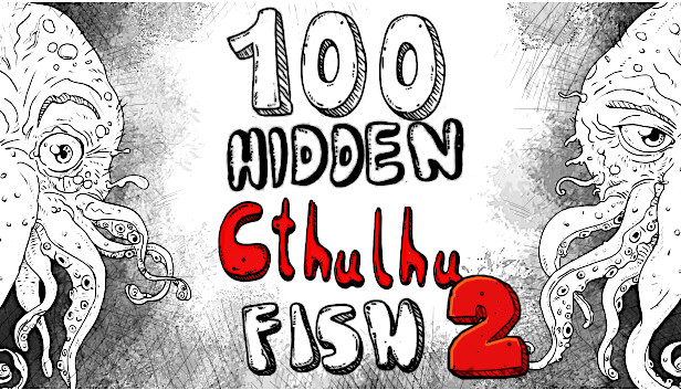 100 hidden Cthulhu fish 2 Steam capsule image