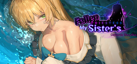 Fallen Priestess: My Sister's Demonic Bloodline Steam header image