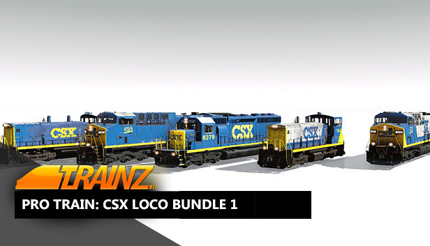 Trainz 2019 DLC - Pro Train: CSX Loco Bundle 1 Steam capsule image