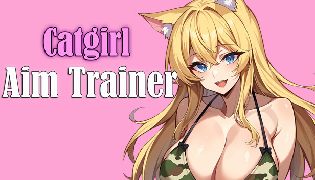 Catgirl Aim Trainer Steam capsule image